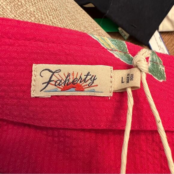 NWT Faherty Floral Wrap Skirt Orchid Blossom Pacifica Tropical Print Size XS - Picture 6 of 10